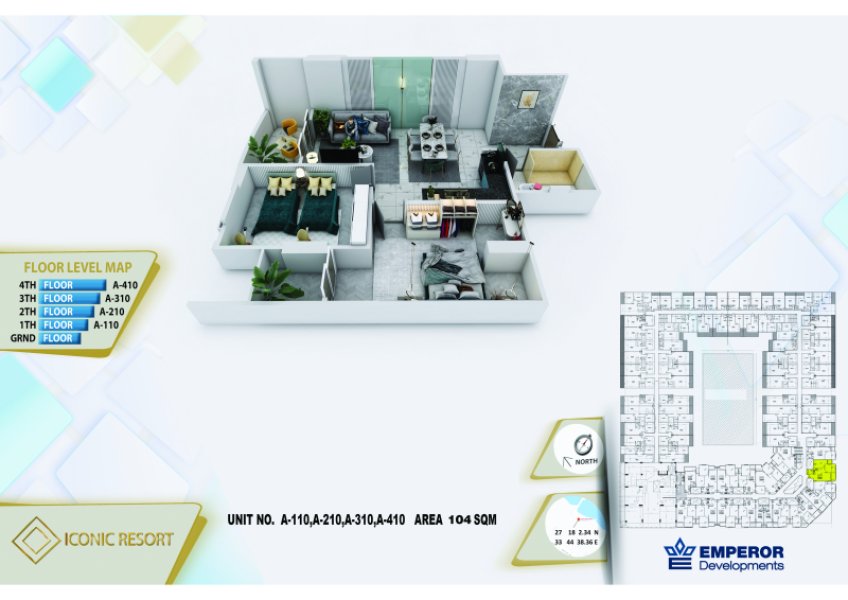 2-Bedroom Apartment 