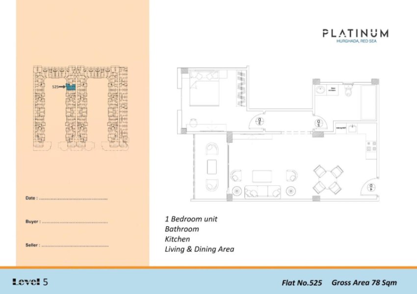 1-Bedroom Apartment-Pool View